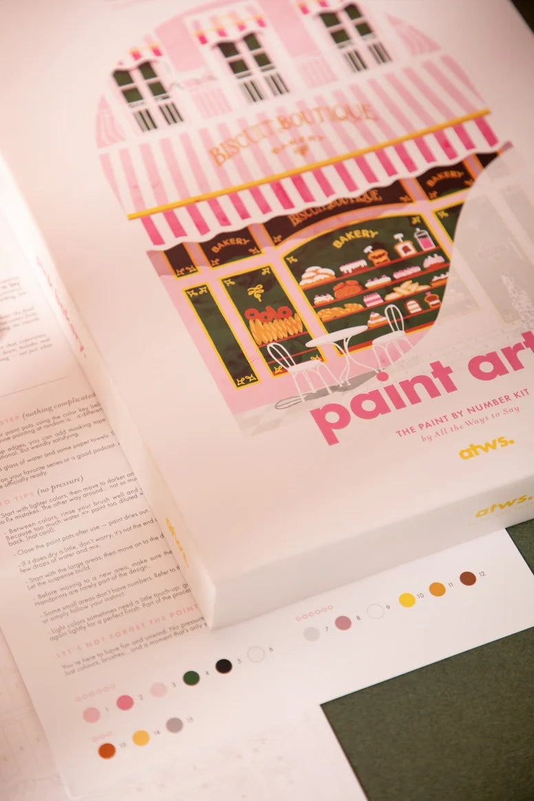 Kit de peinture au numéro - Bakery - All The Ways To Say