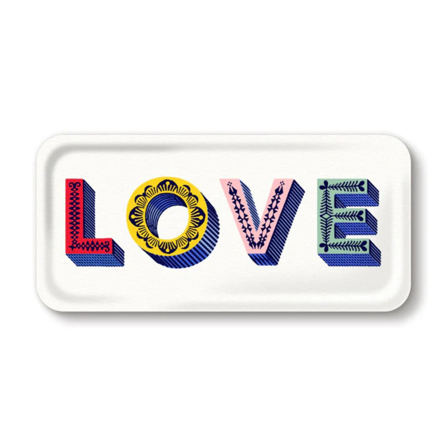 Plateau - Love - Blanc - Jamida