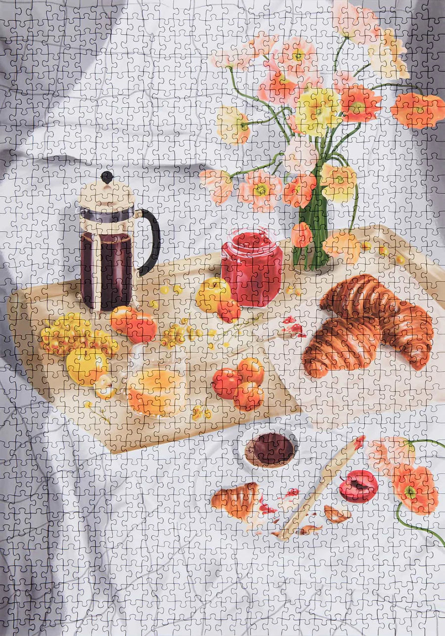 Puzzle - L'orée du matin - 1000 pièces - Jour férié