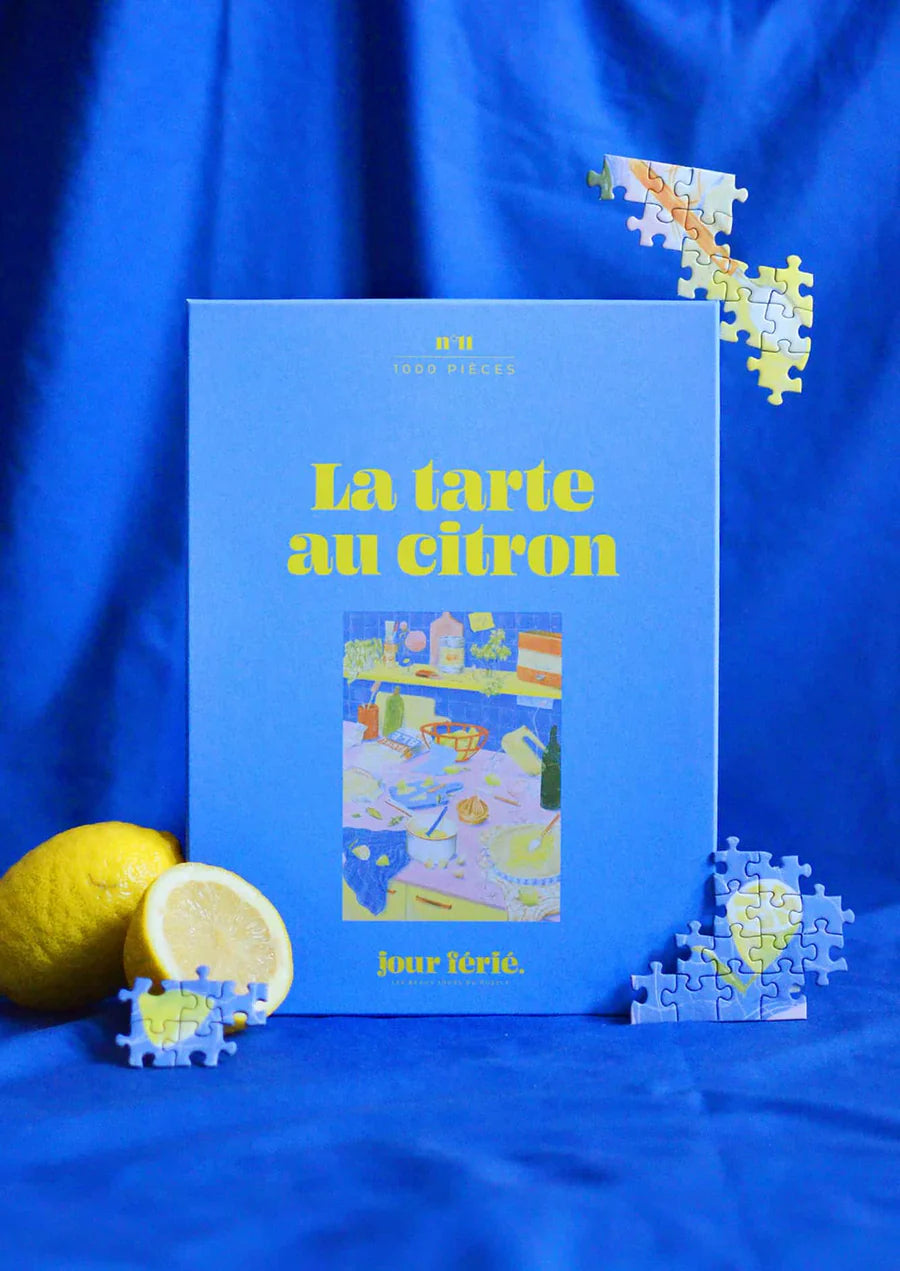 Puzzle - La tarte au citron - 1000 pièces - Jour férié