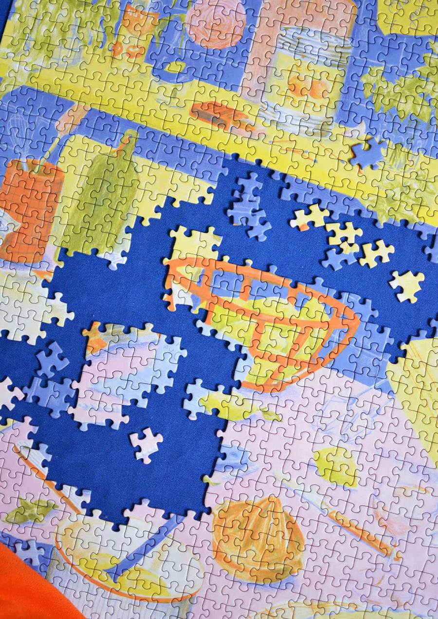 Puzzle - La tarte au citron - 1000 pièces - Jour férié