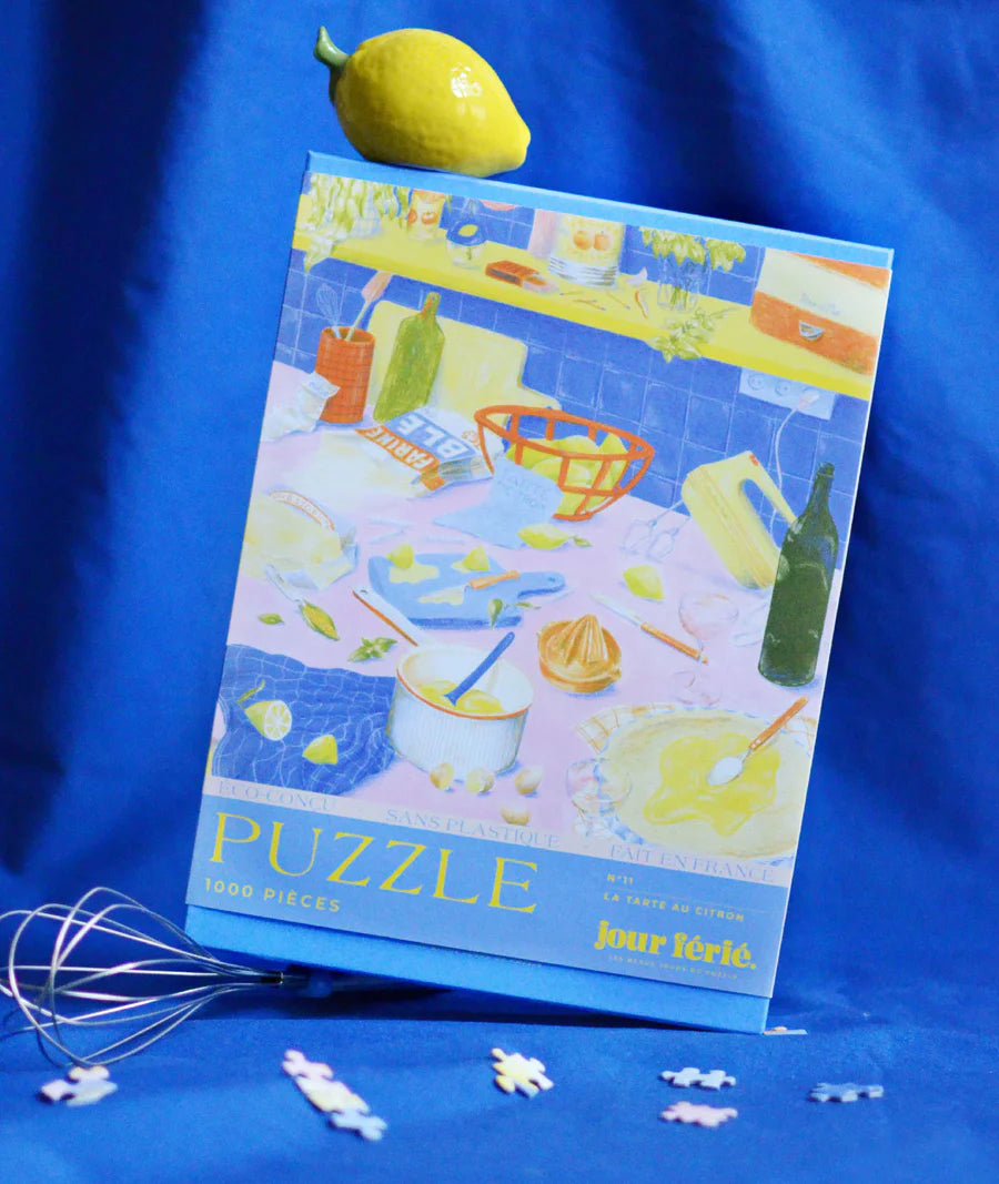 Puzzle - La tarte au citron - 1000 pièces - Jour férié