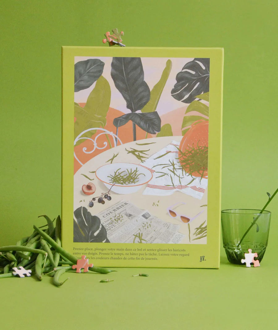 Puzzle - Les haricots verts - 1000 pièces - Jour férié