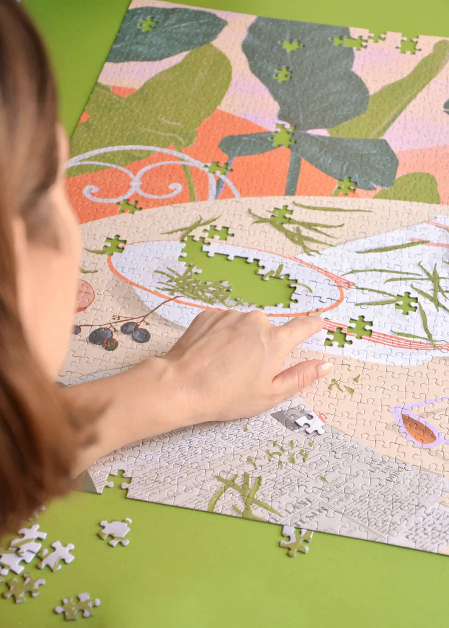 Puzzle - Les haricots verts - 1000 pièces - Jour férié