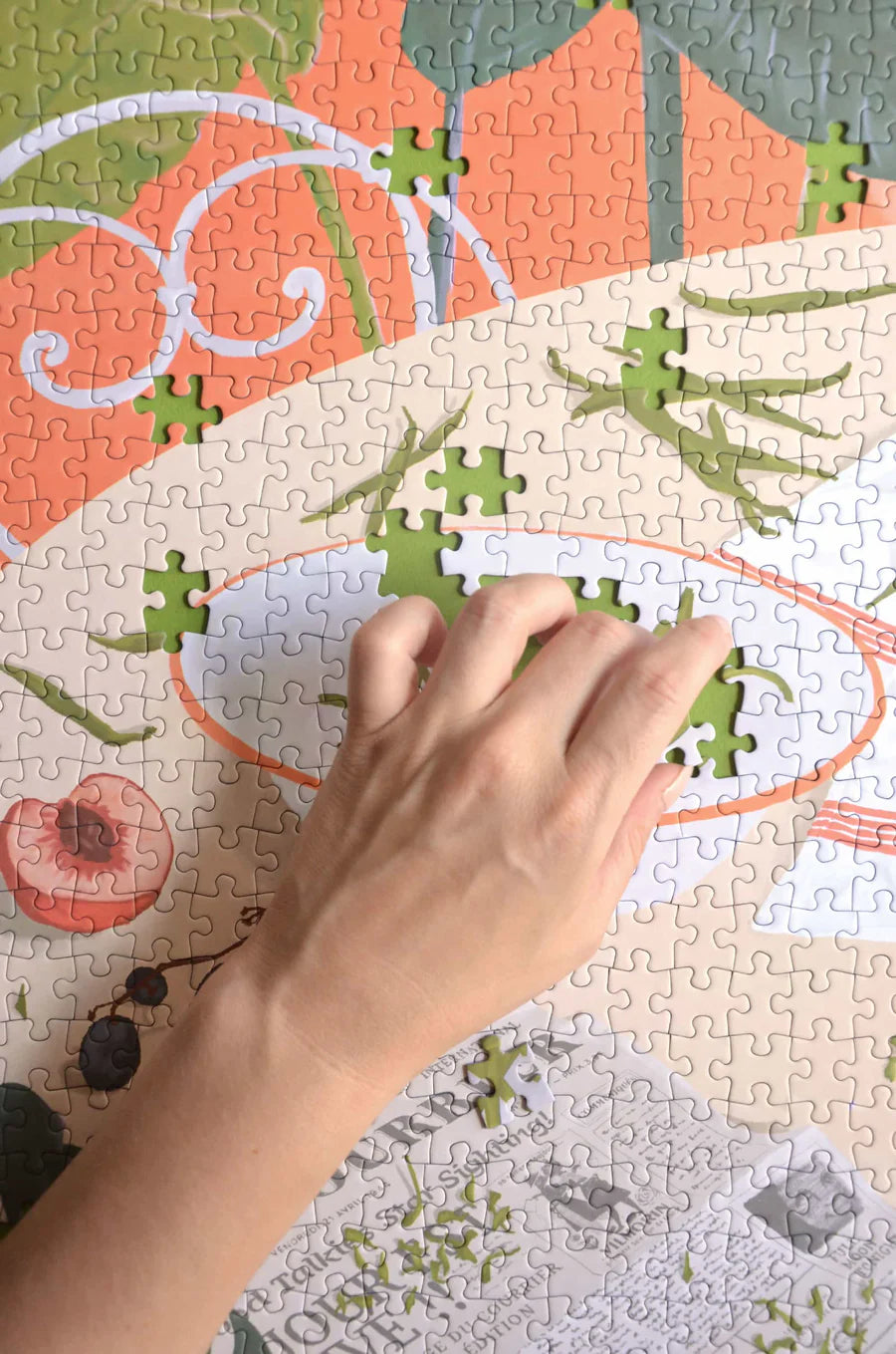 Puzzle - Les haricots verts - 1000 pièces - Jour férié