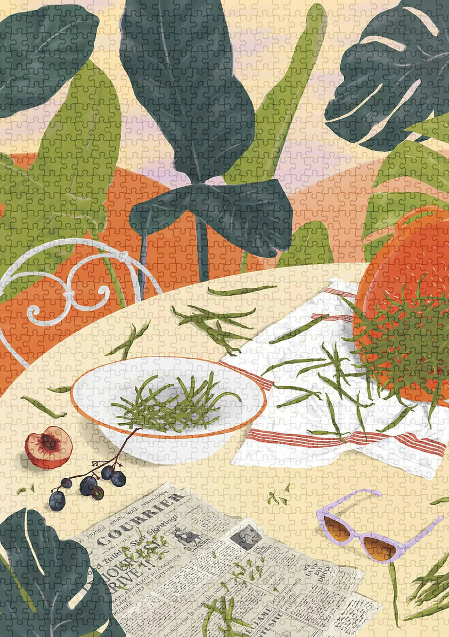 Puzzle - Les haricots verts - 1000 pièces - Jour férié