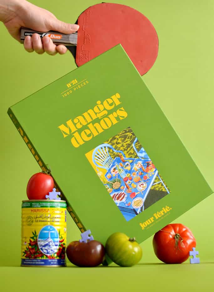 Puzzle - Manger dehors - 1000 pièces - Jour férié