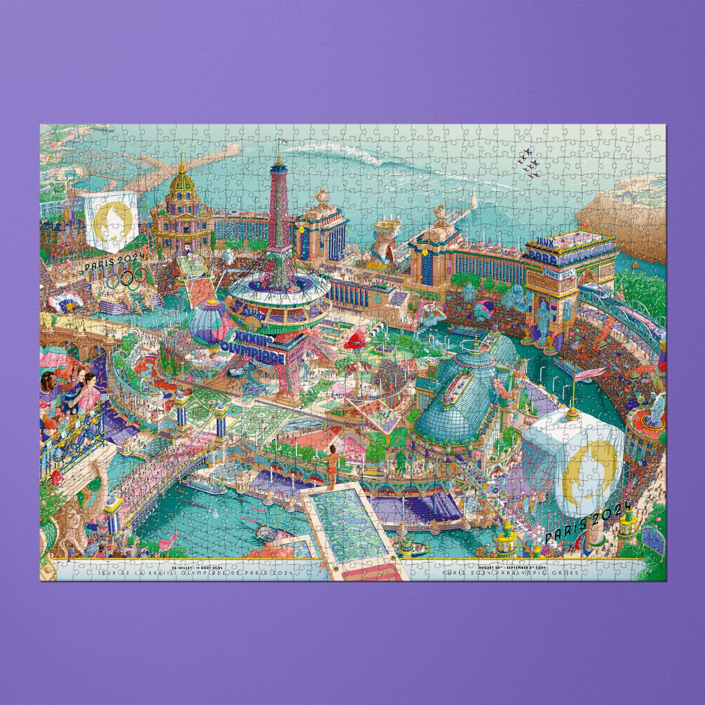 Puzzle JO 2024 - 1000 pièces