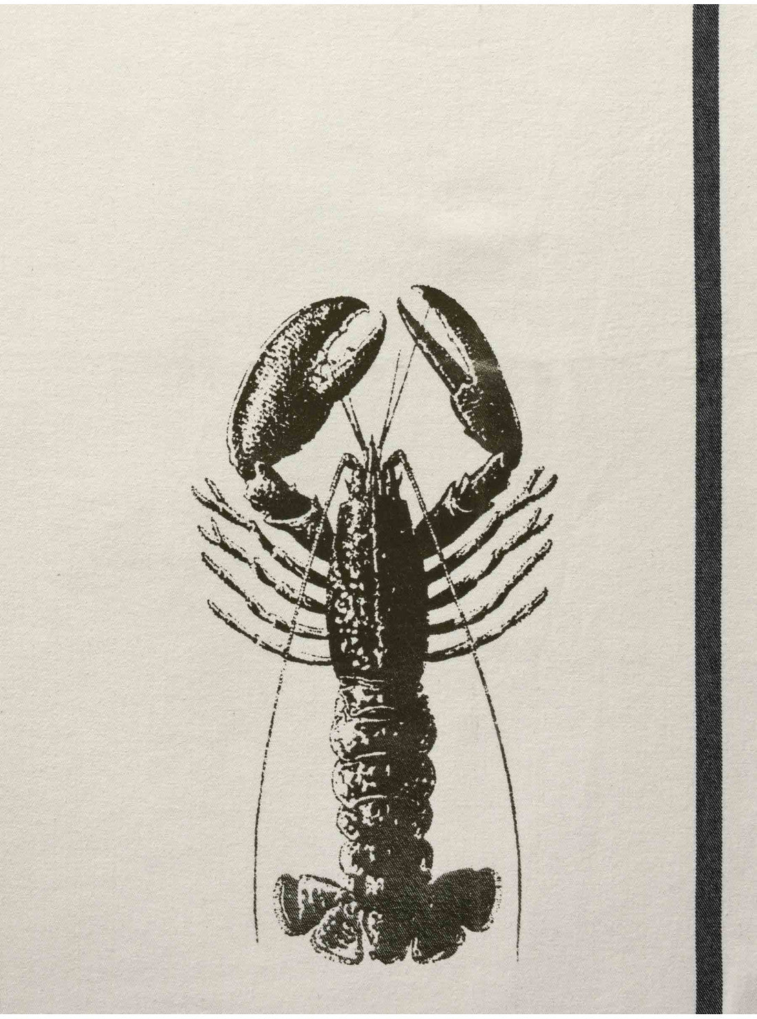 Torchon - Imprimé homard - or - La cerise sur le gâteau