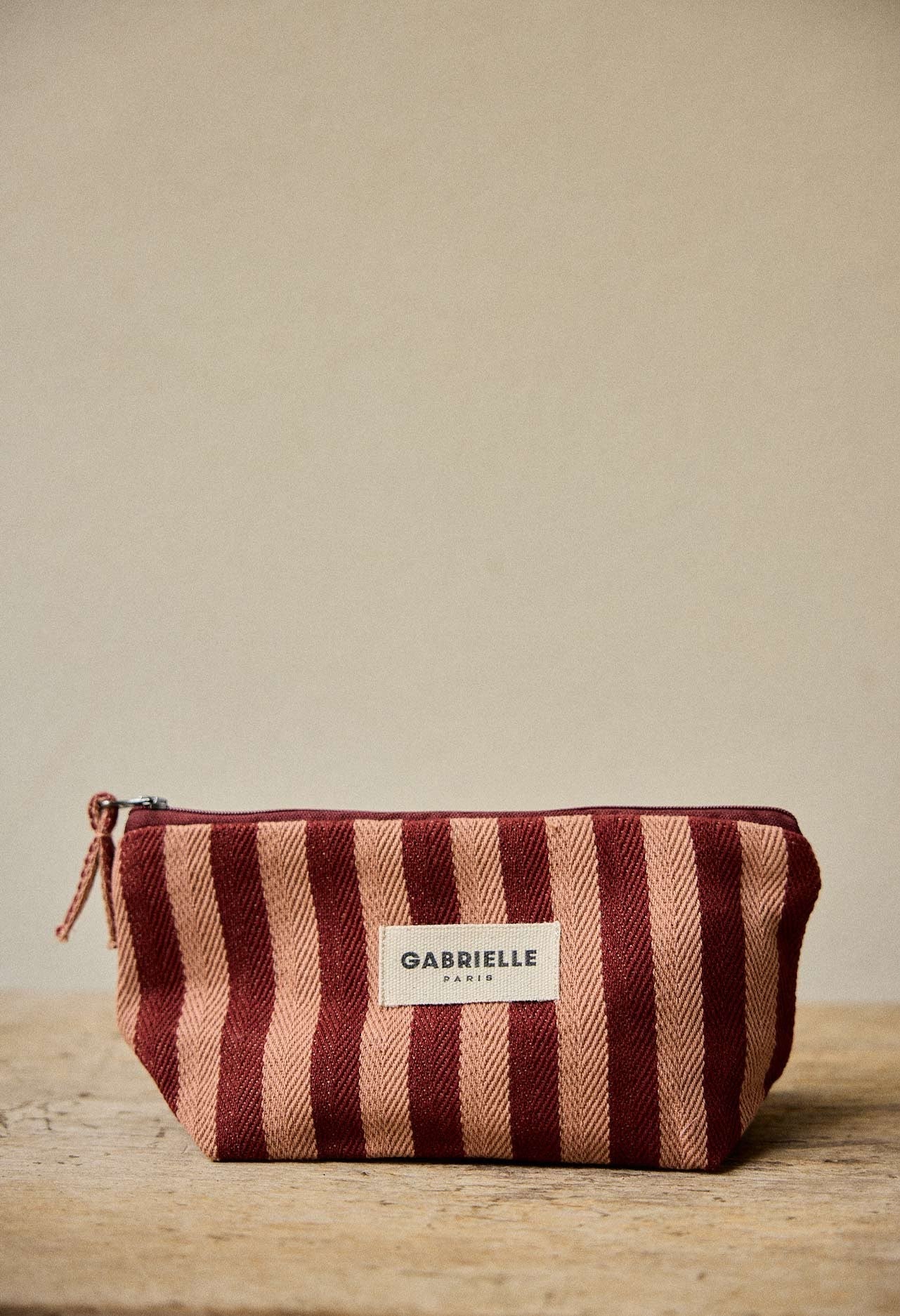 Trousse de beauté à rayures - Garance - Gabrielle Paris