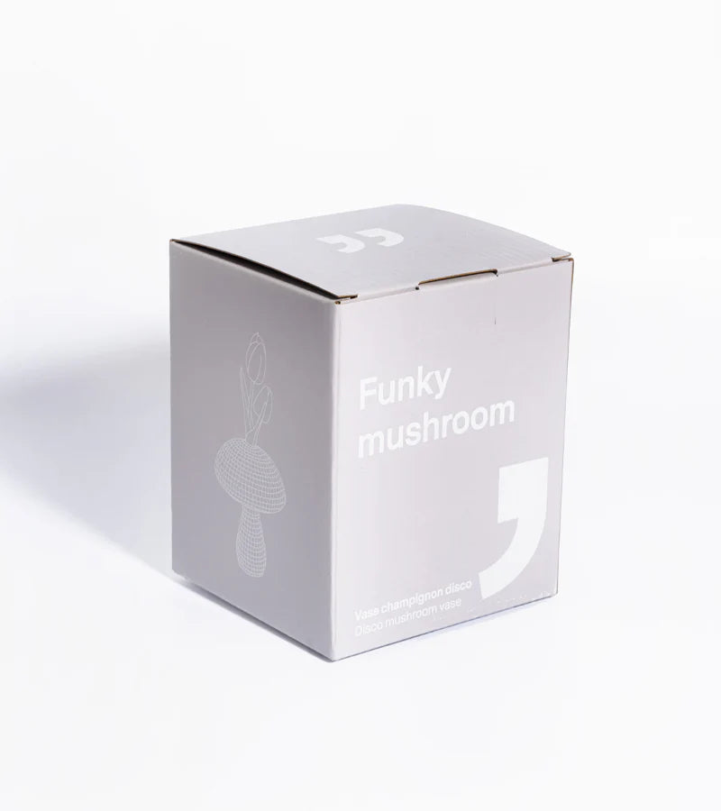 Vase champignon disco - 20cm - L'expressionist