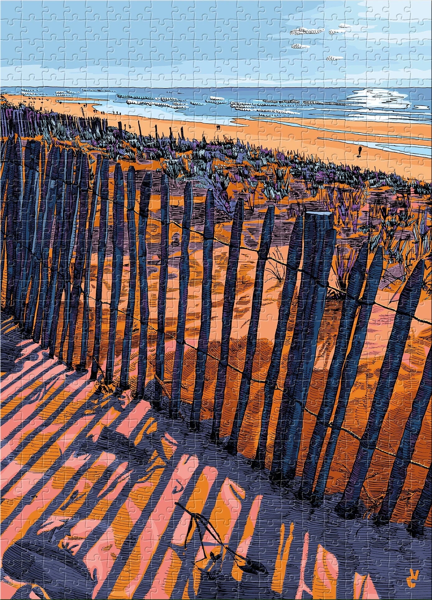 Puzzle - Walk don't run - Piece & Love