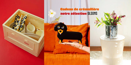 Cadeau de crémaillère : notre sélection Olsons