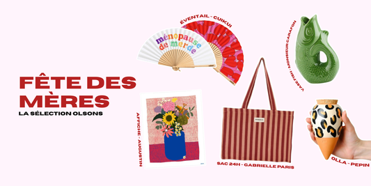 Idées cadeaux Fête des Mères : la sélection Olsons 2026 ✨