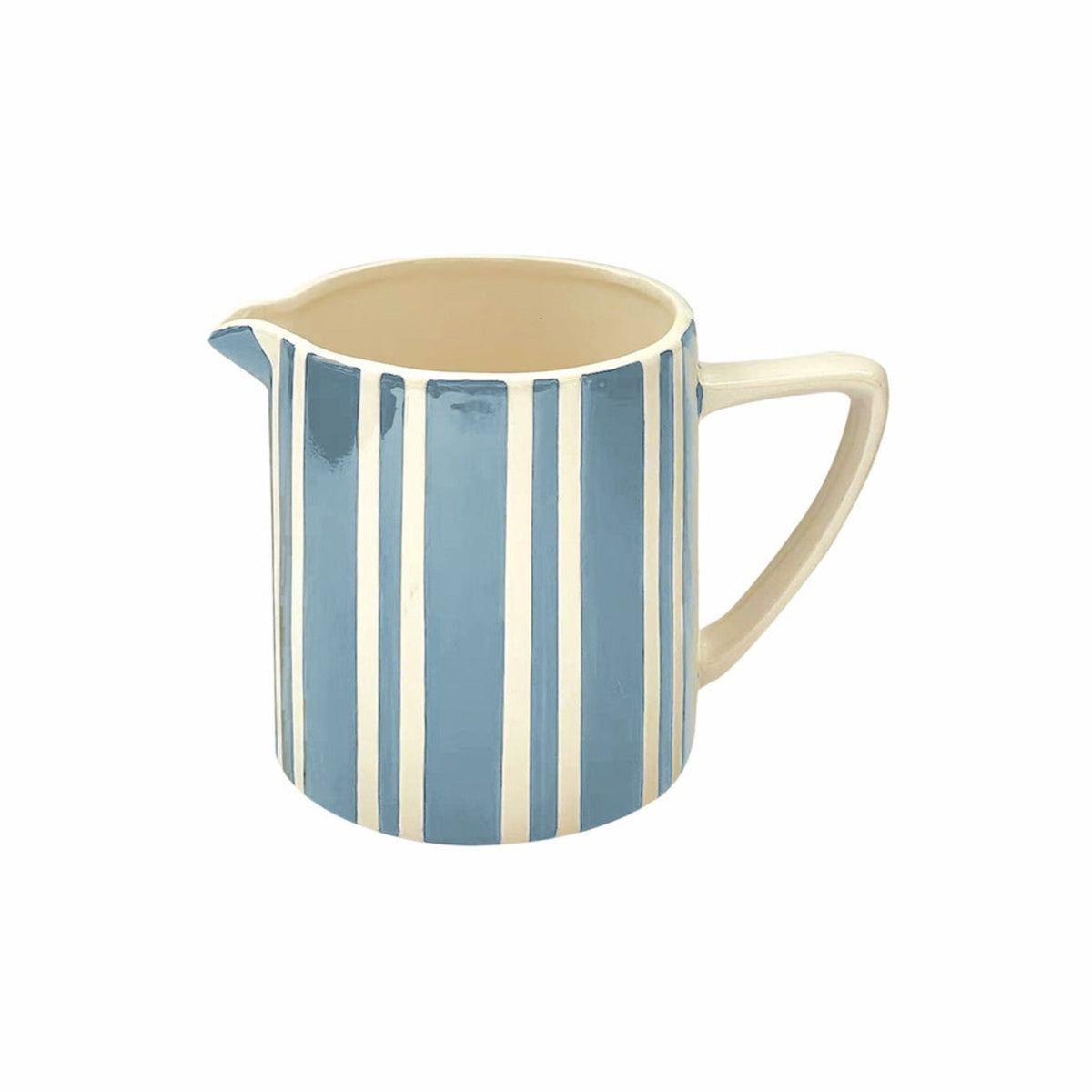 Pichet - Rayure - PM - Bleu givré - Opjet