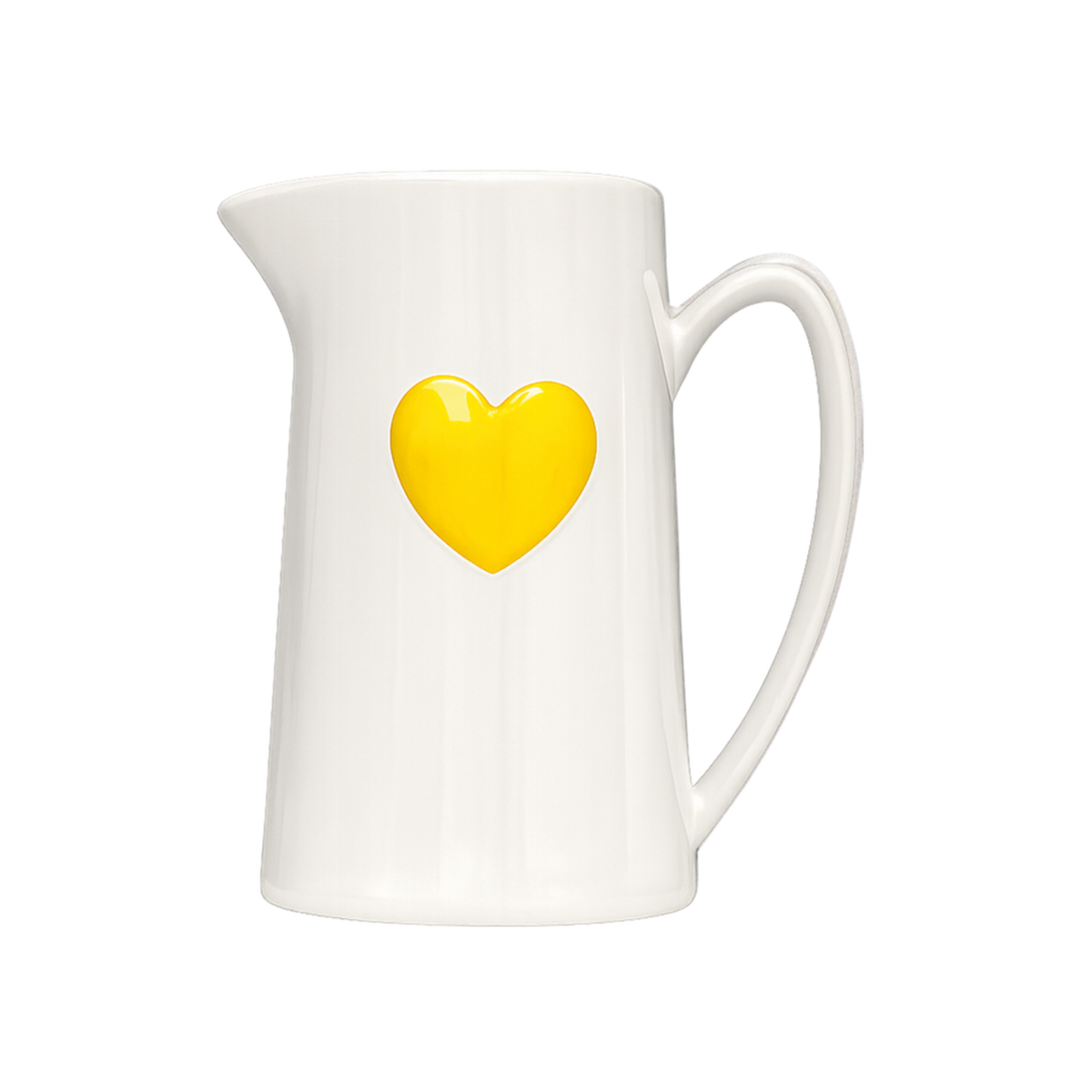 Pichet - Coeur - GM - Jaune - Opjet