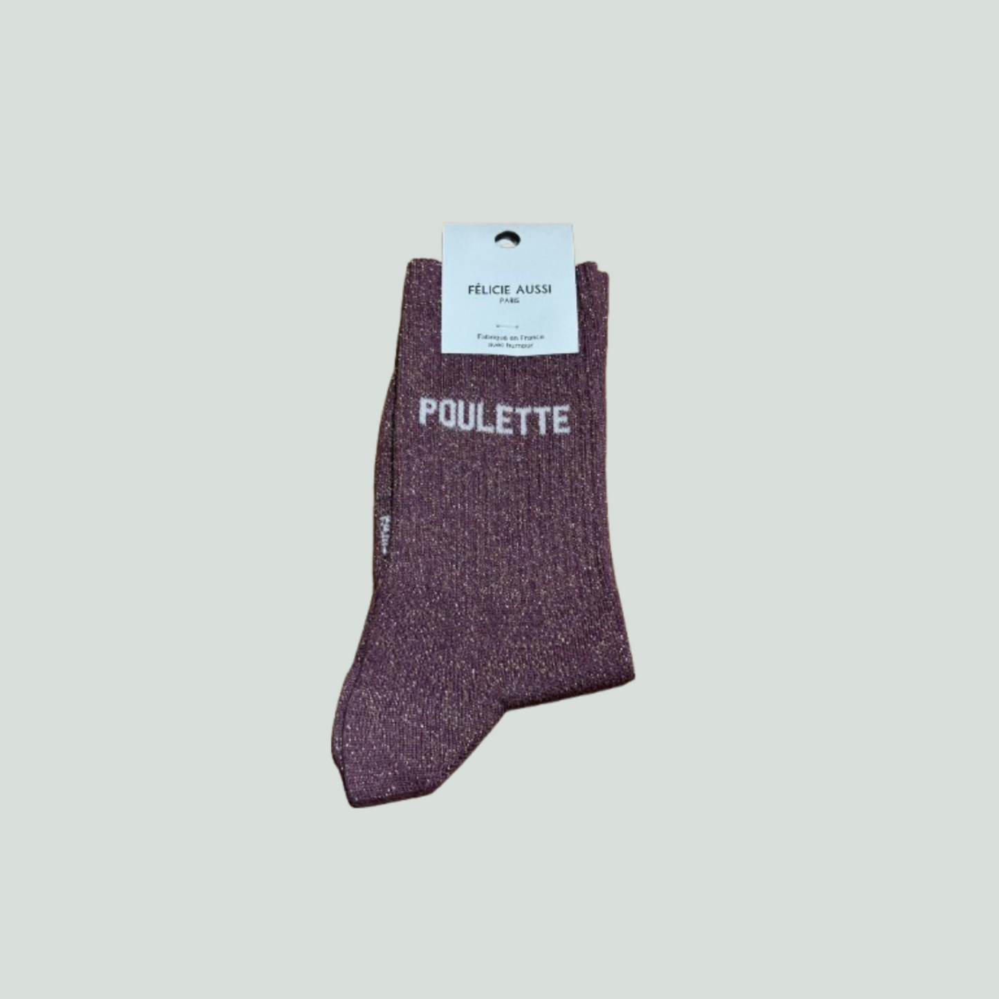 Chaussettes à paillettes - Poulette - Félicie aussi