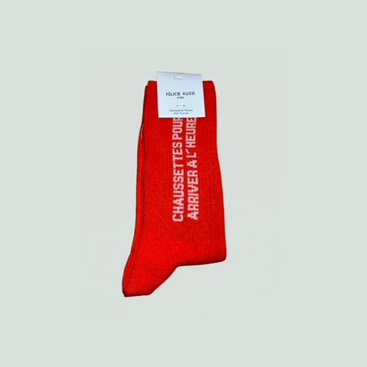 Chaussettes - Pour arriver à l'heure - Félicie aussi