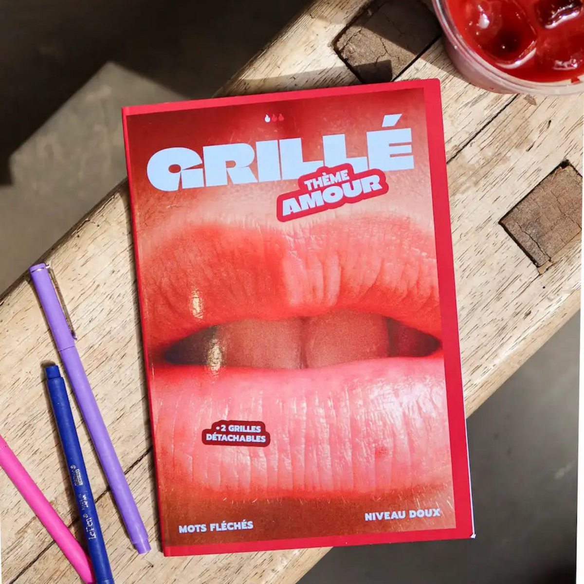 Mots fléchés - Amour - Grillé
