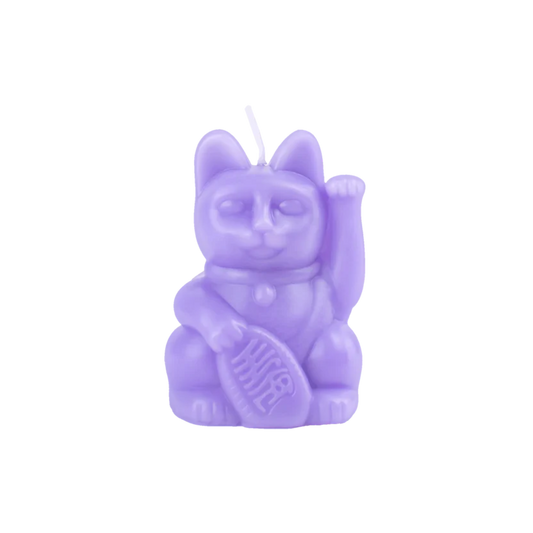 Bougie - Chat Chanceux - Lilas - Donkey