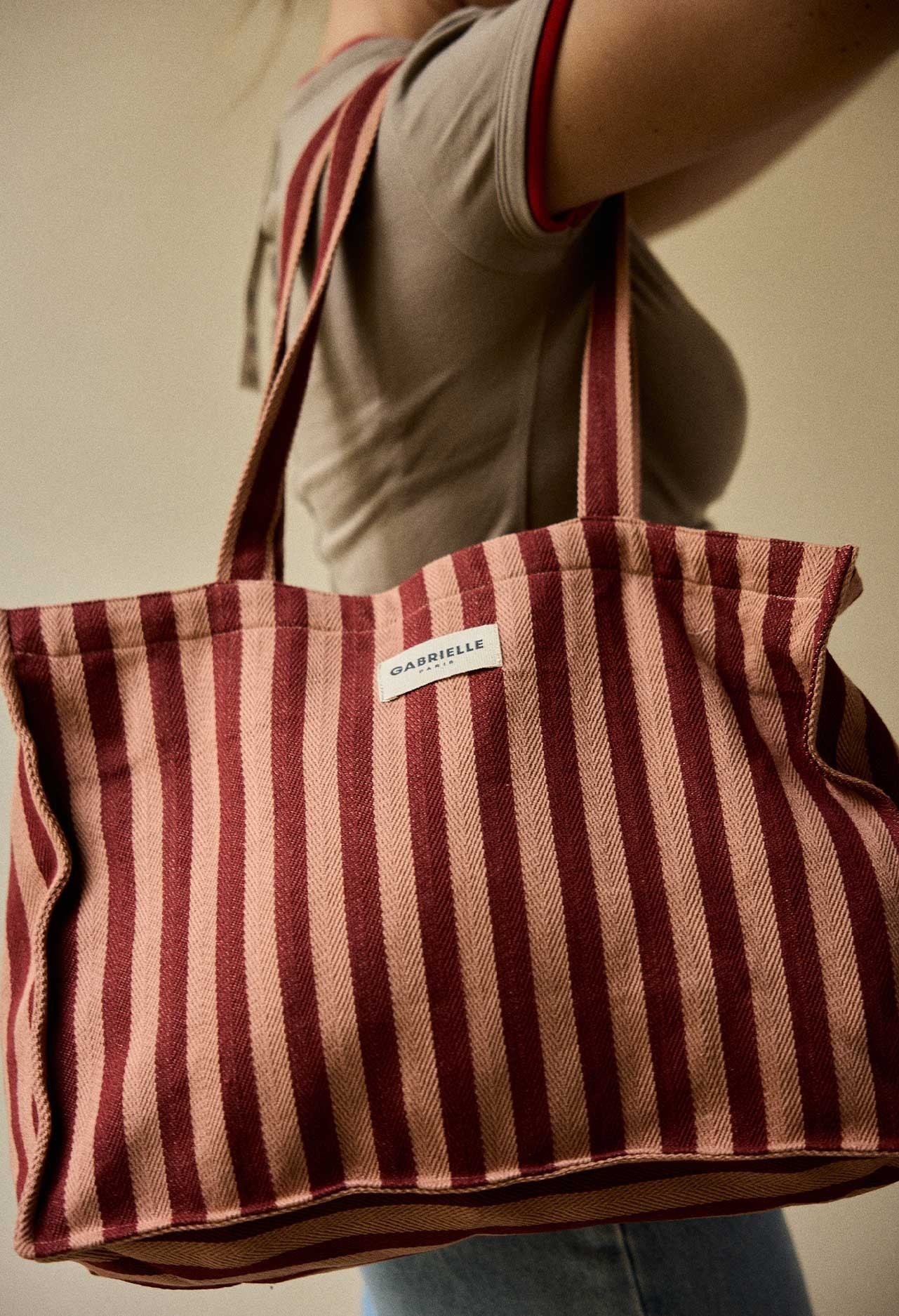 Sac - 24h - Rayures Garance - Gabrielle Paris