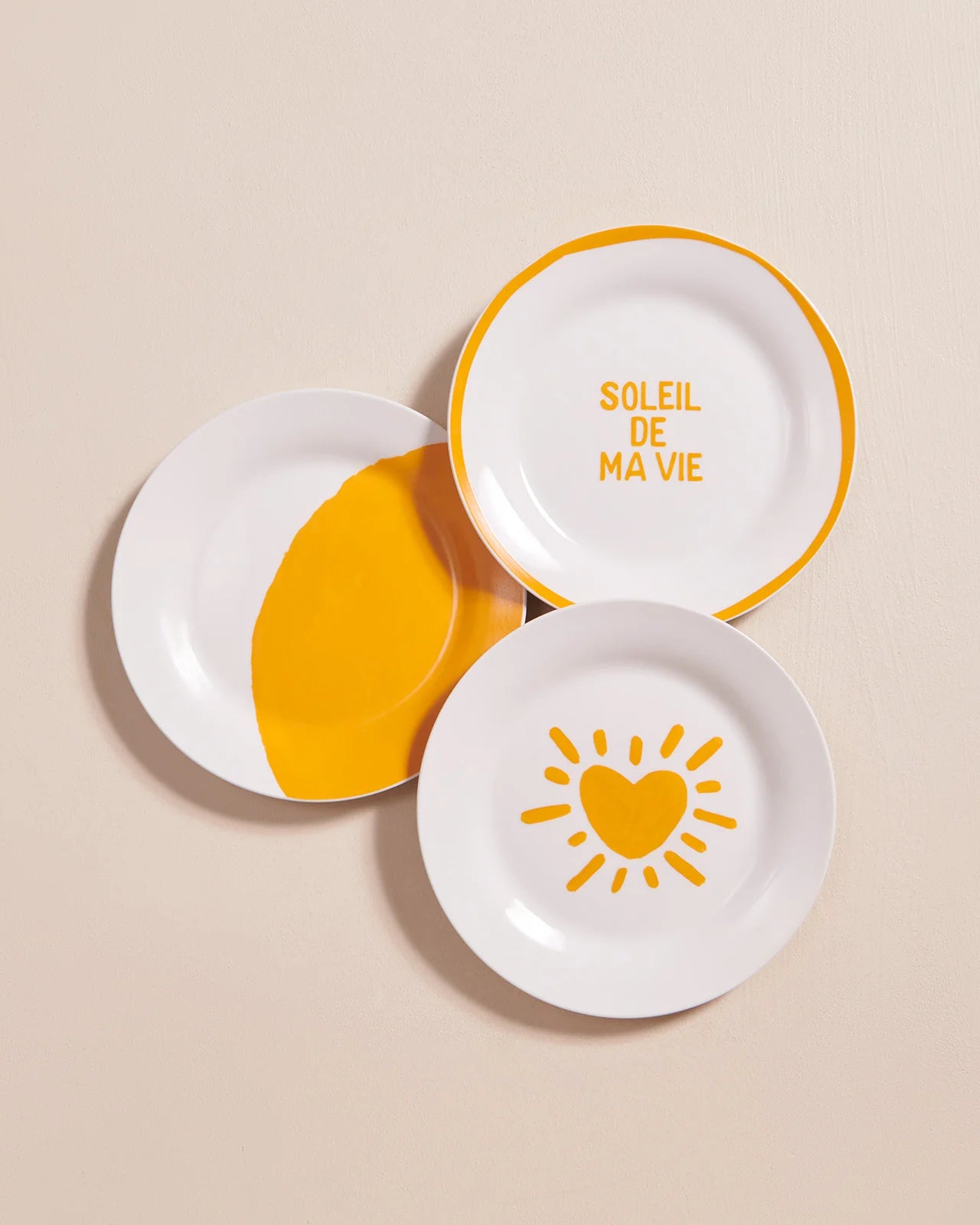 Assiette - Soleil de ma vie - Émoi Émoi