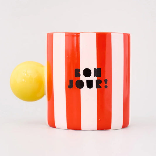 Tasse en céramique - Bonjour - Ban.do