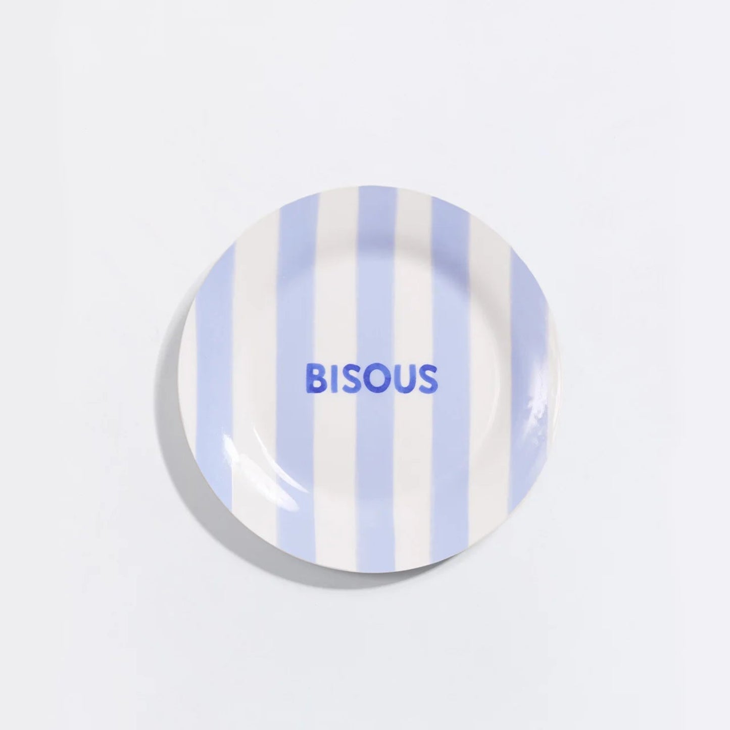 L'assiette rayée - Bisous - Émoi émoi