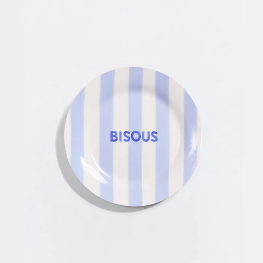 L'assiette rayée - Bisous - Émoi émoi