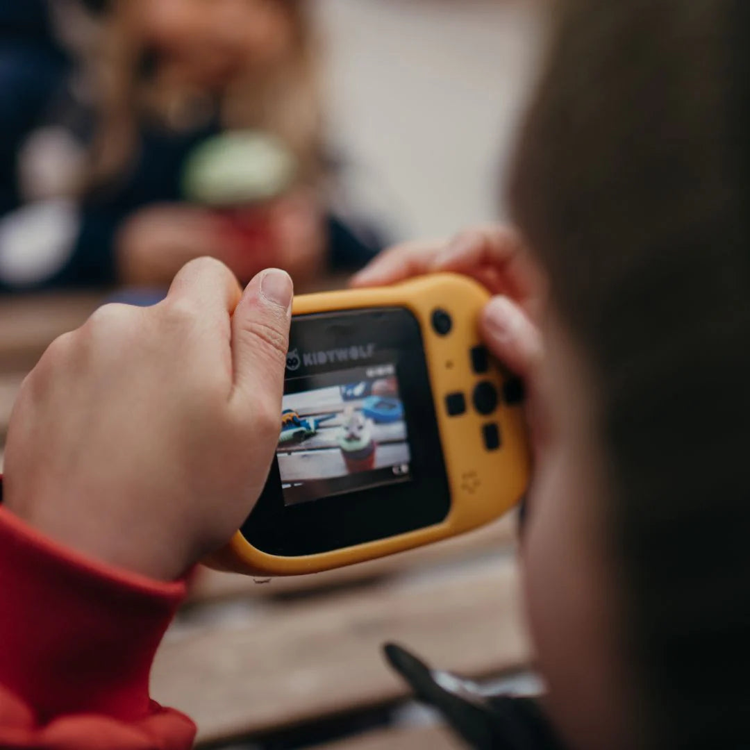 Appareil photo étanche - KIDYCAM jaune - Kidywolf