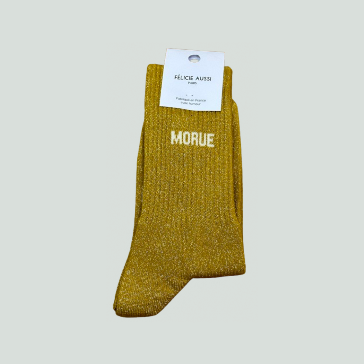 Chaussettes à paillettes - Morue - Félicie aussi