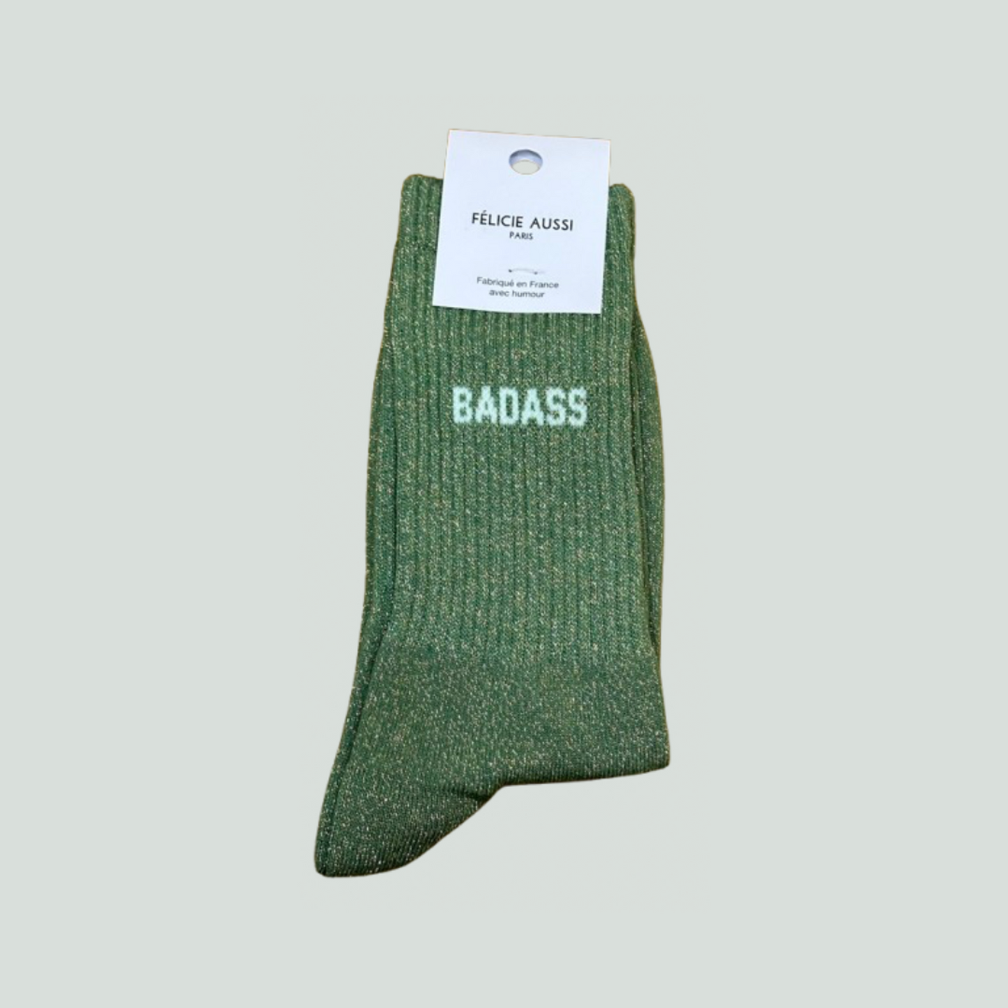 Chaussettes à paillettes - Badass - Félicie aussi