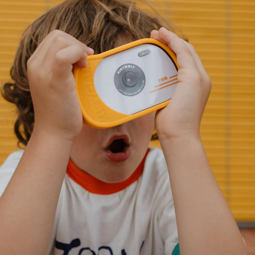Appareil photo étanche - KIDYCAM jaune - Kidywolf