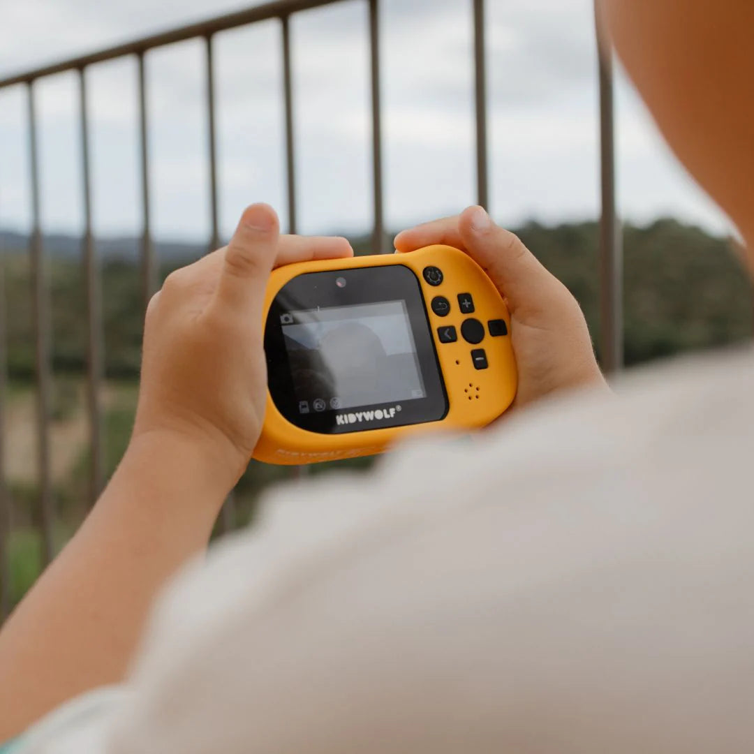 Appareil photo étanche - KIDYCAM jaune - Kidywolf