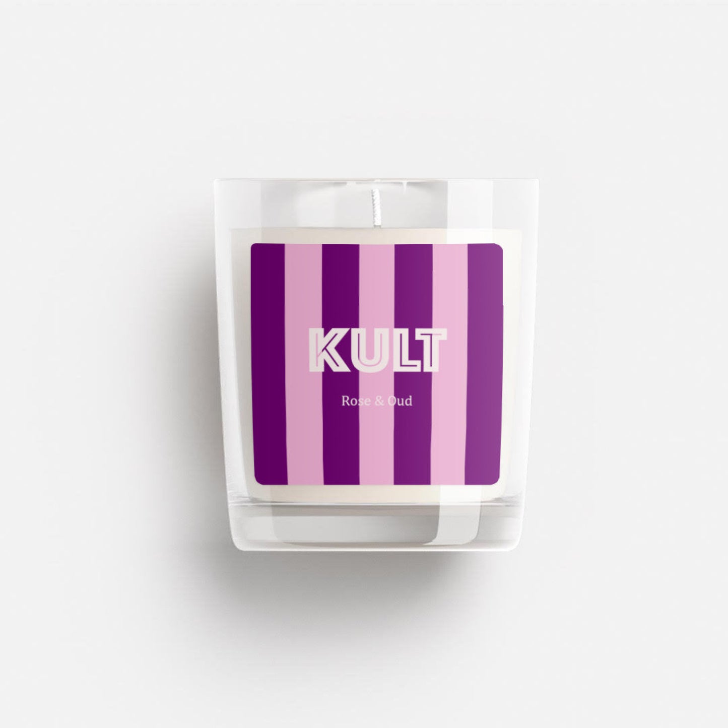 Bougie - Rose & Bois de Oud - Kult