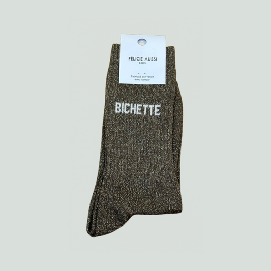 Chaussettes à paillettes - Bichette - Félicie aussi