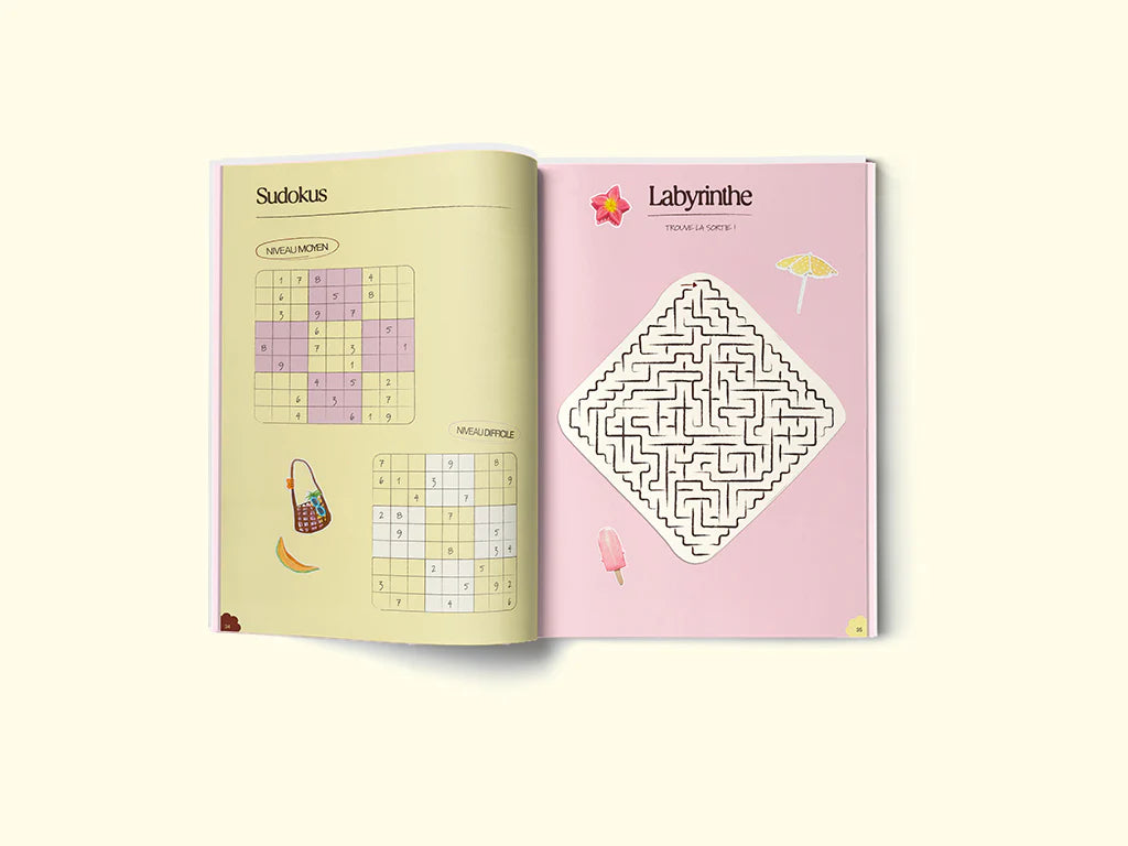 Cahier de vacances - Summer Break Club - No procrastination Club