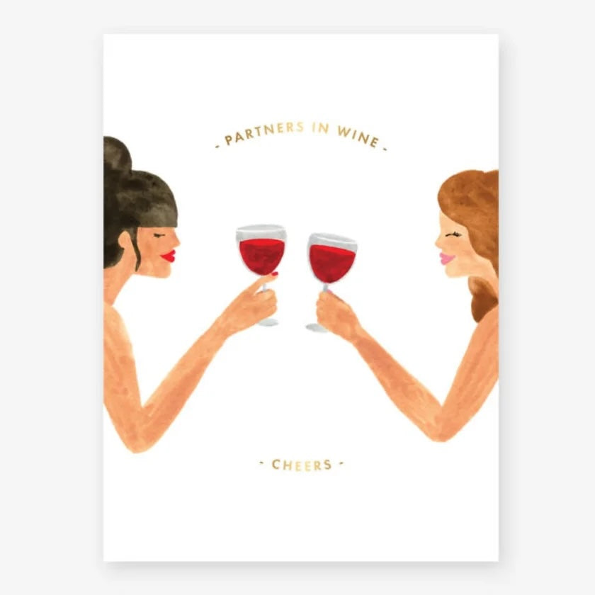 AFFICHE S PARTNER IN WINE - ALL THE WAYS TO SAY