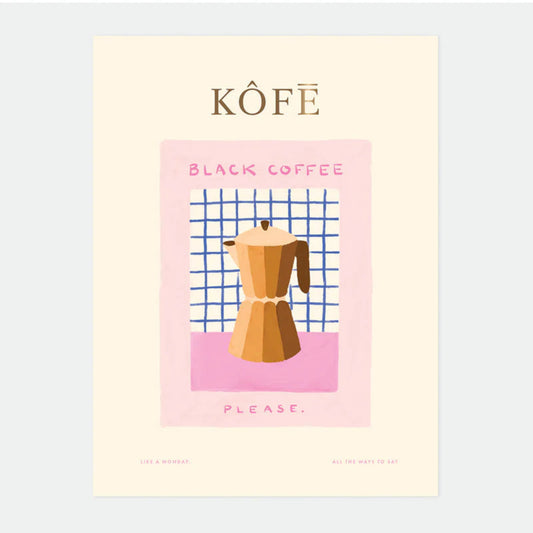 Affiche - Kofe - All the ways to say