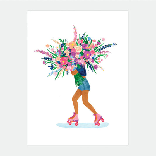 Affiche - Roller skate - All the ways to say