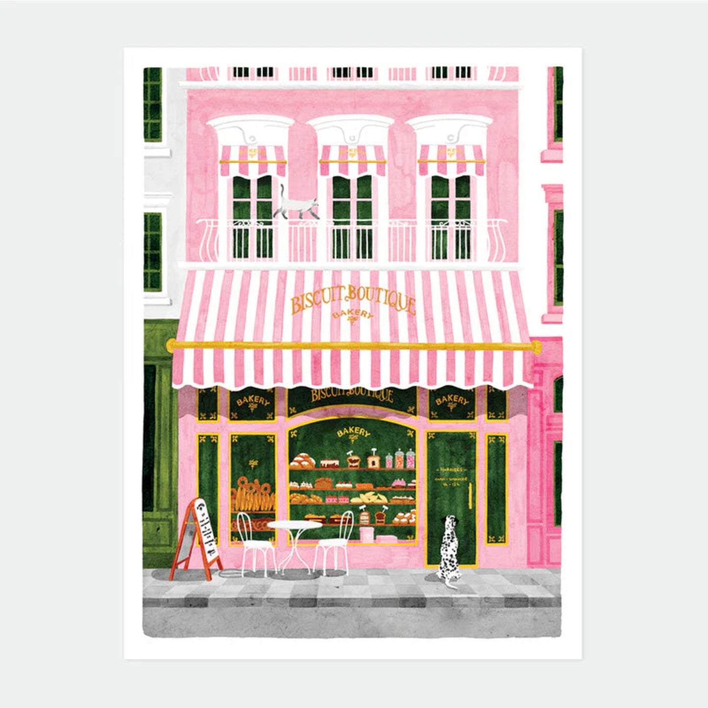Affiche - M - Pink Bakery - All the ways to say