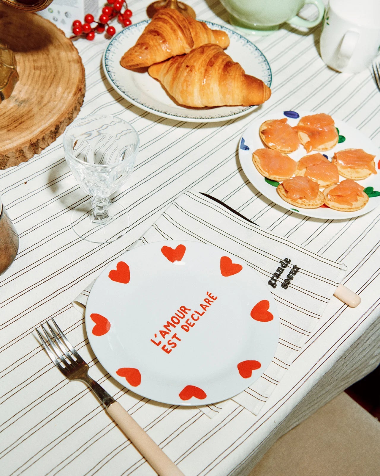 Assiette - L'amour est déclaré - Émoi Émoi