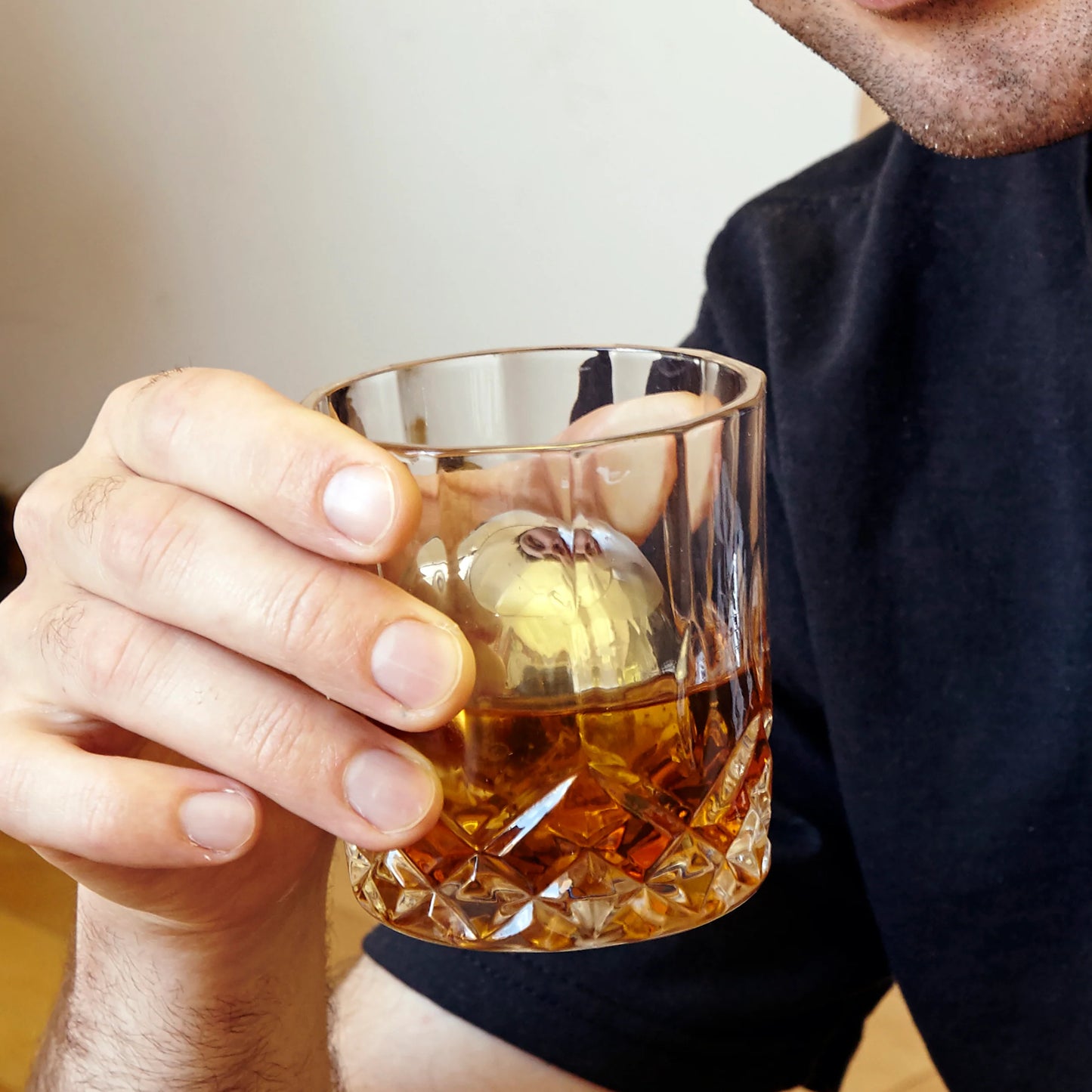 Boules de whisky en acier inoxydable - Kikkerland