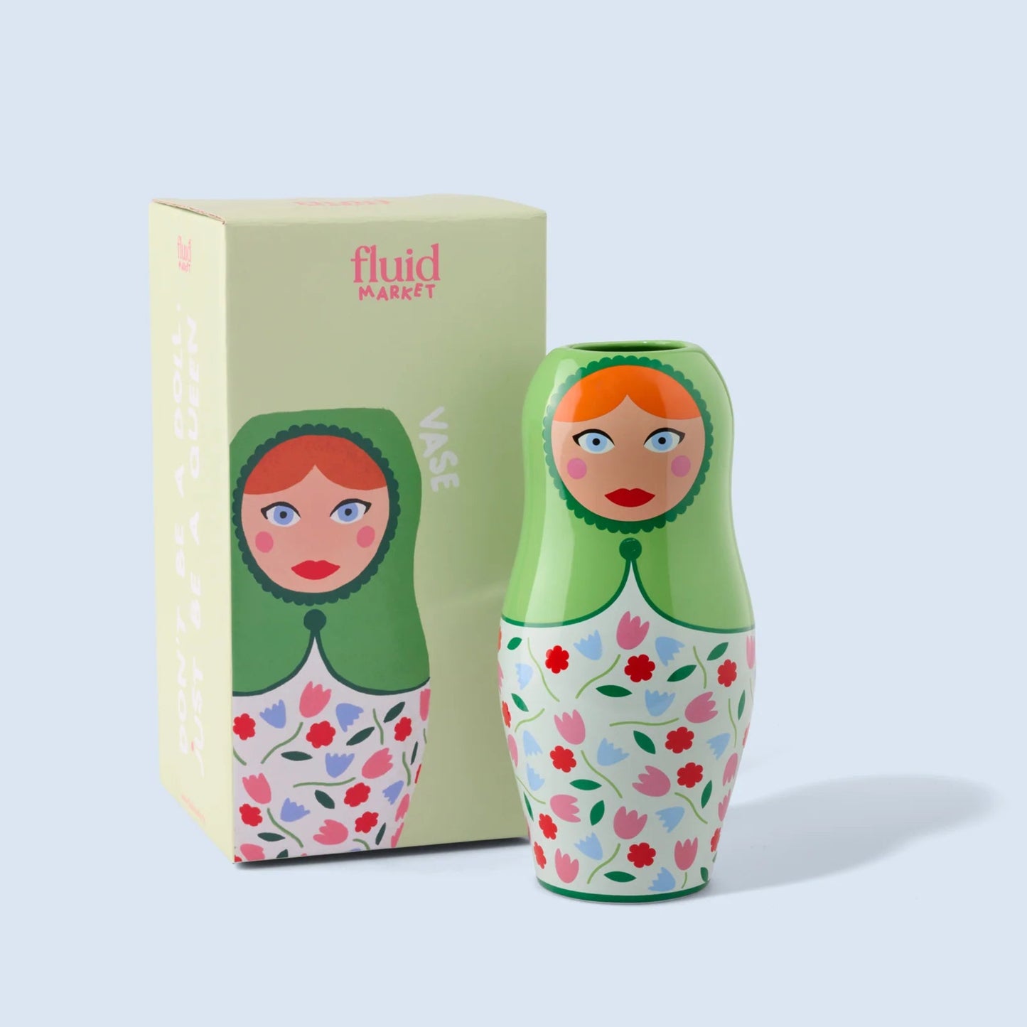 Vase - Dolls Flowers - Fluid Market
