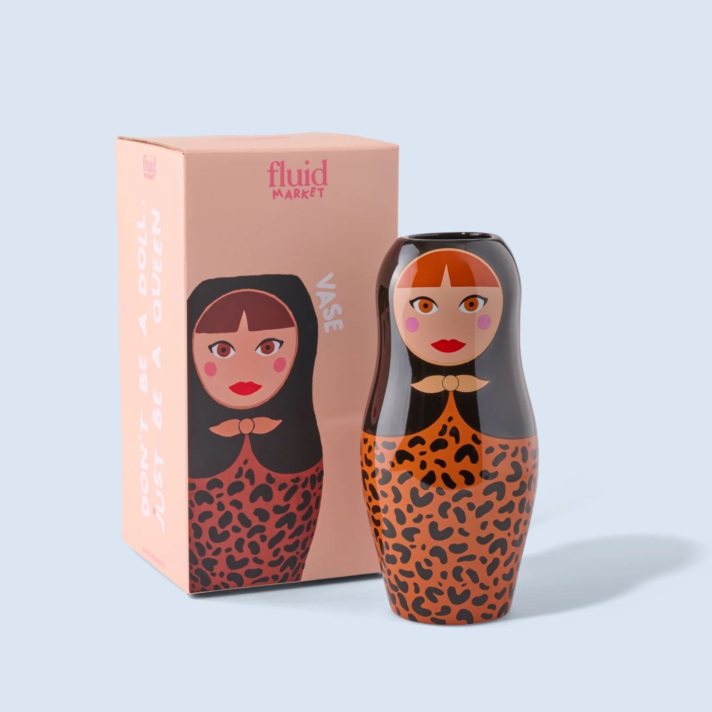 Vase - Dolls Léopard - Fluid Market