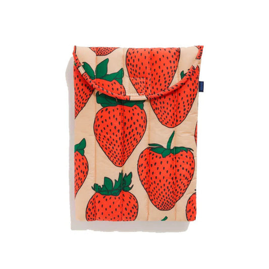 Housse d'ordinateur portable 16" - Fraise - Baggu