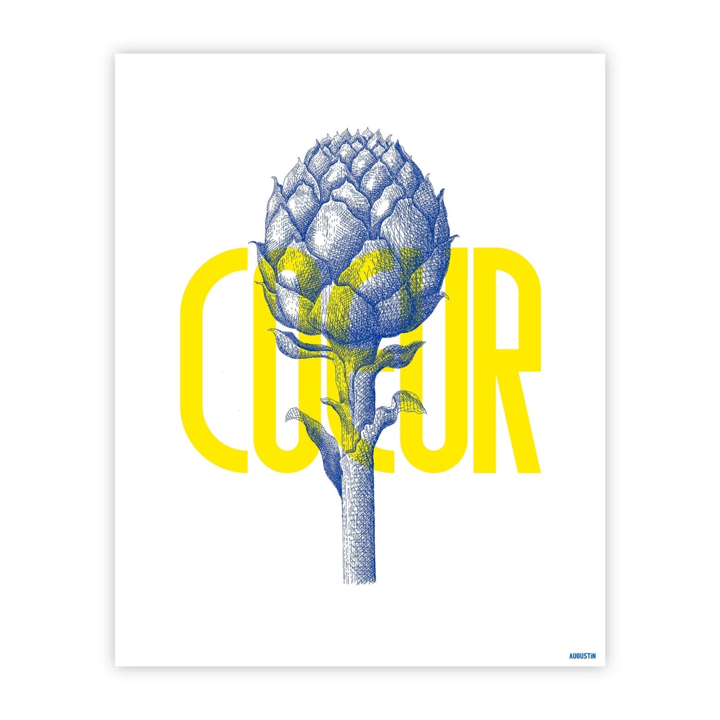 Affiche - M - Coeur d'artichaut - Augustin