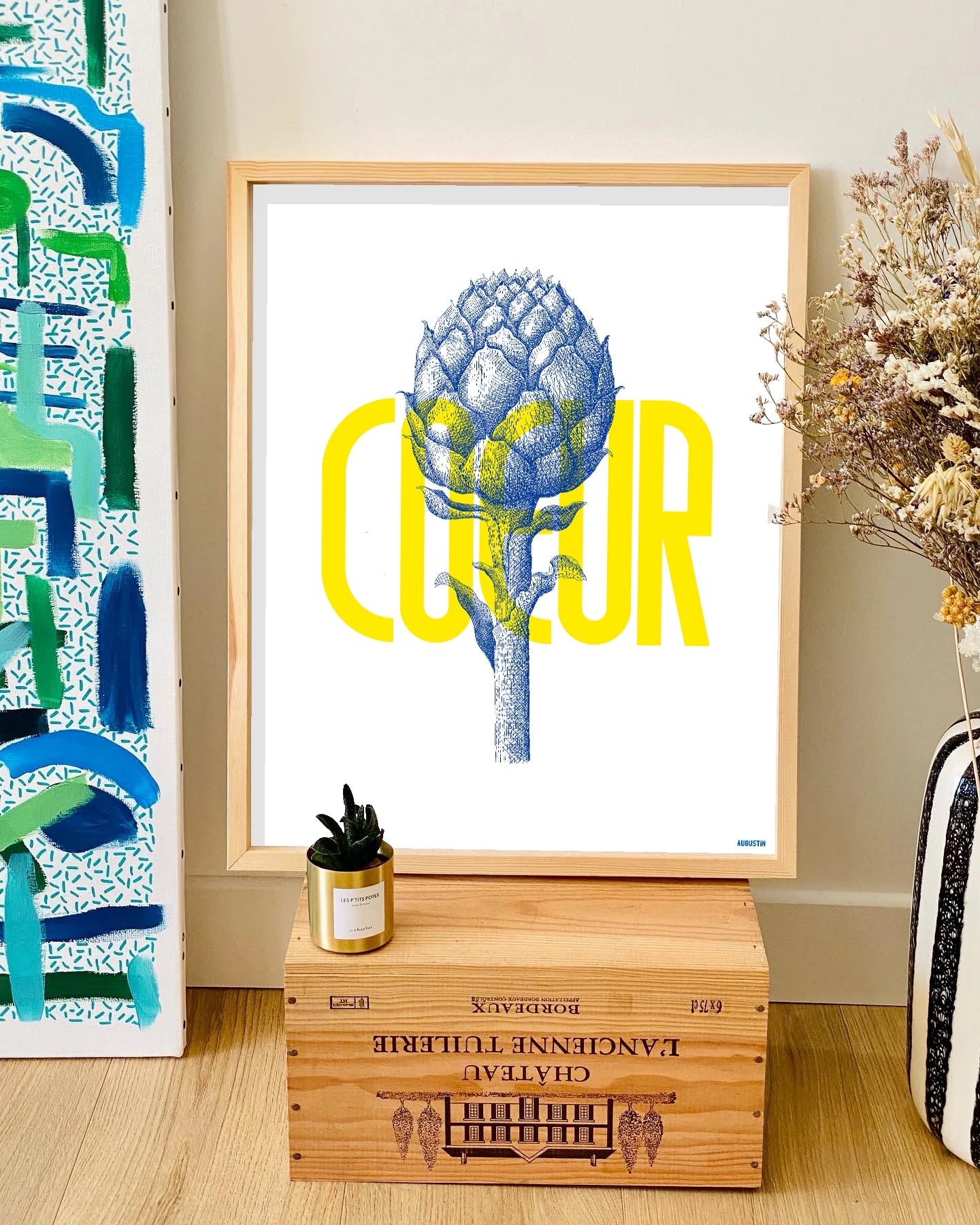 Affiche - M - Coeur d'artichaut - Augustin