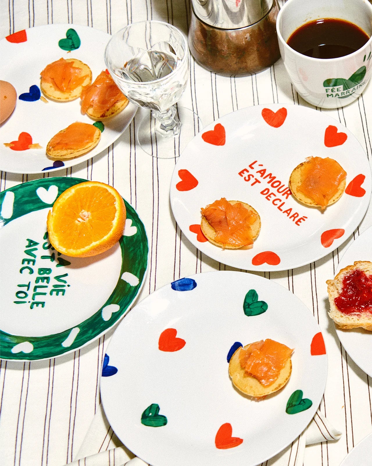 Assiette - L'amour est déclaré - Émoi Émoi