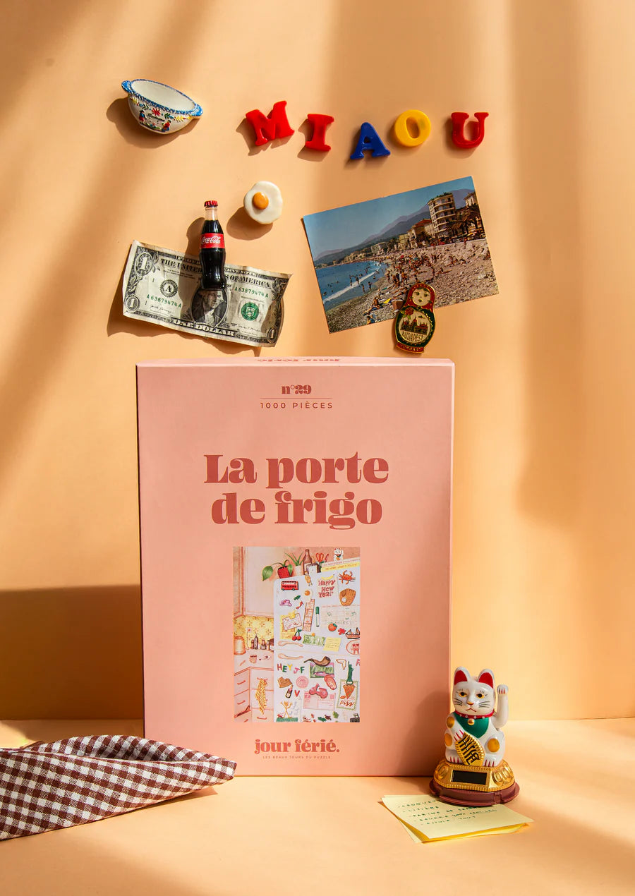 Puzzle - La porte de frigo - 1000 pièces - Jour férié